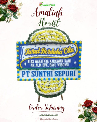 Papan Bunga Duka di Bastiong Talangame