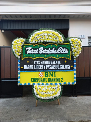 Papan Bunga Duka di Bastiong Talangame