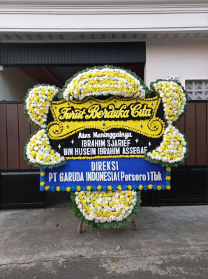 Papan Bunga Duka di Bastiong Talangame