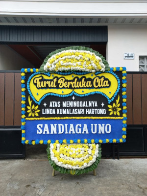 Papan Bunga Duka di Bastiong Talangame